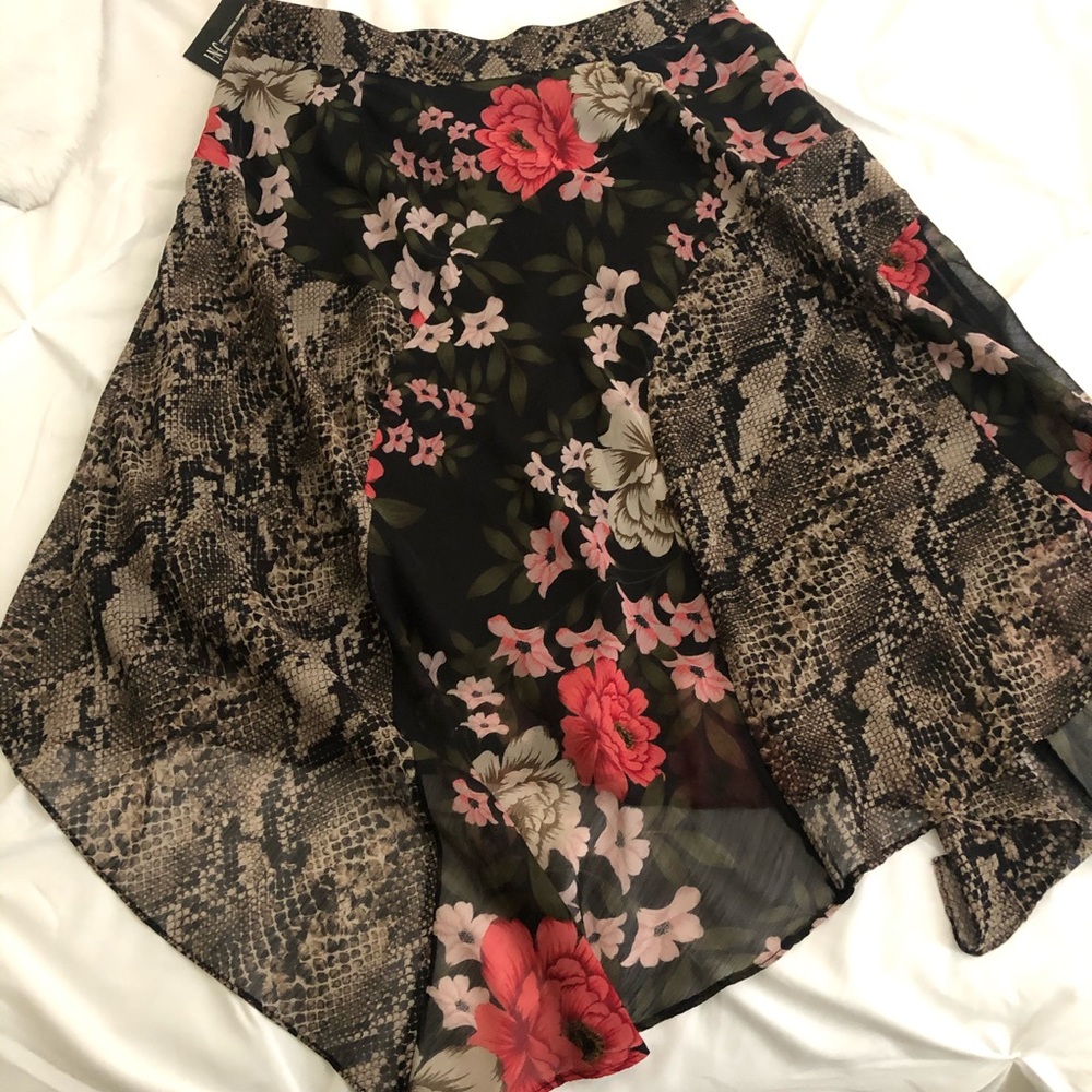 INC high-low skirt.